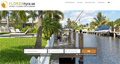 Desktop Screenshot of floridahyra.se